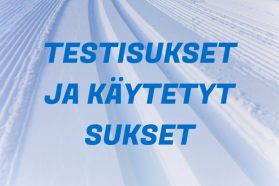 Testisukset ja käytetyt sukset